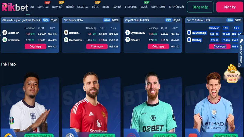 RikBet ⚽️ Trang Chủ Đăng Ký Và Hỗ Trợ RikBet Mới Nhất 2025 14 Dữ liệu RikBet được xử lý siêu tốc, không độ trễ