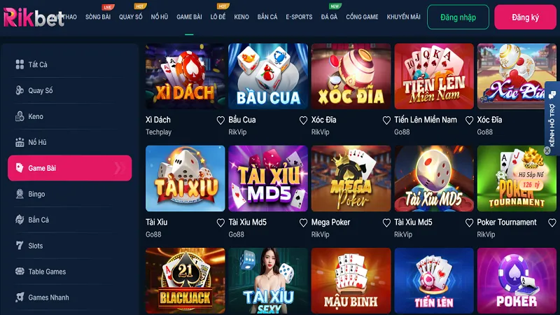 RikBet ⚽️ Trang Chủ Đăng Ký Và Hỗ Trợ RikBet Mới Nhất 2025 15 Kho tàng sản phẩm khổng lồ tại nhà cái uy tín RikBet
